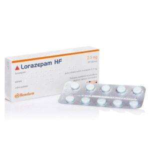 Buy Lorazepam Online UK-2.5mg-1
