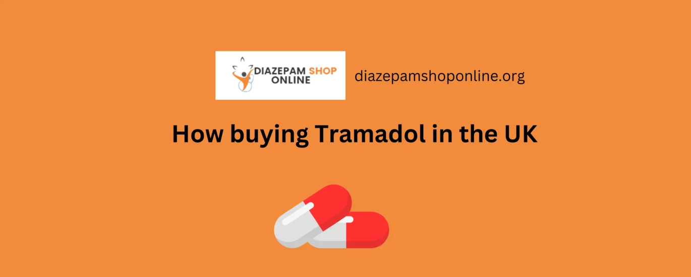 How buying Tramadol in the UK on an orange background