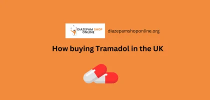 How buying Tramadol in the UK on an orange background