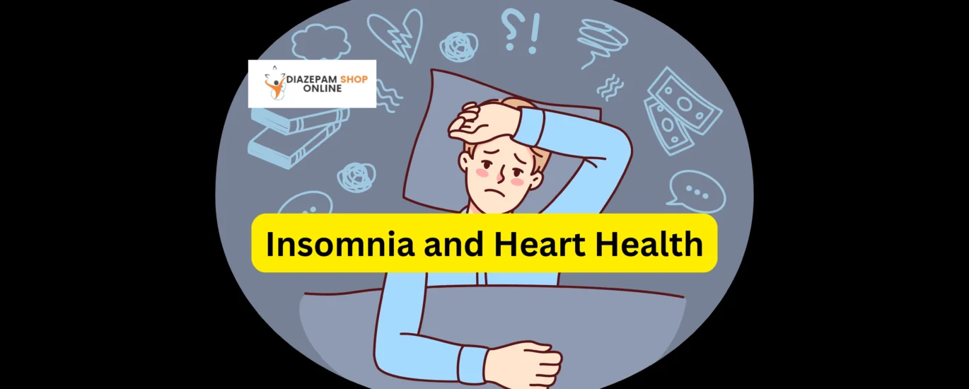 Person suffering from insomnia in bed, highlighting the connection between insomnia and heart health.