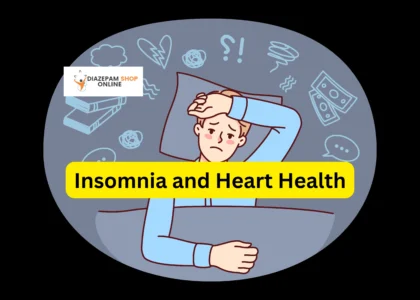 Person suffering from insomnia in bed, highlighting the connection between insomnia and heart health.